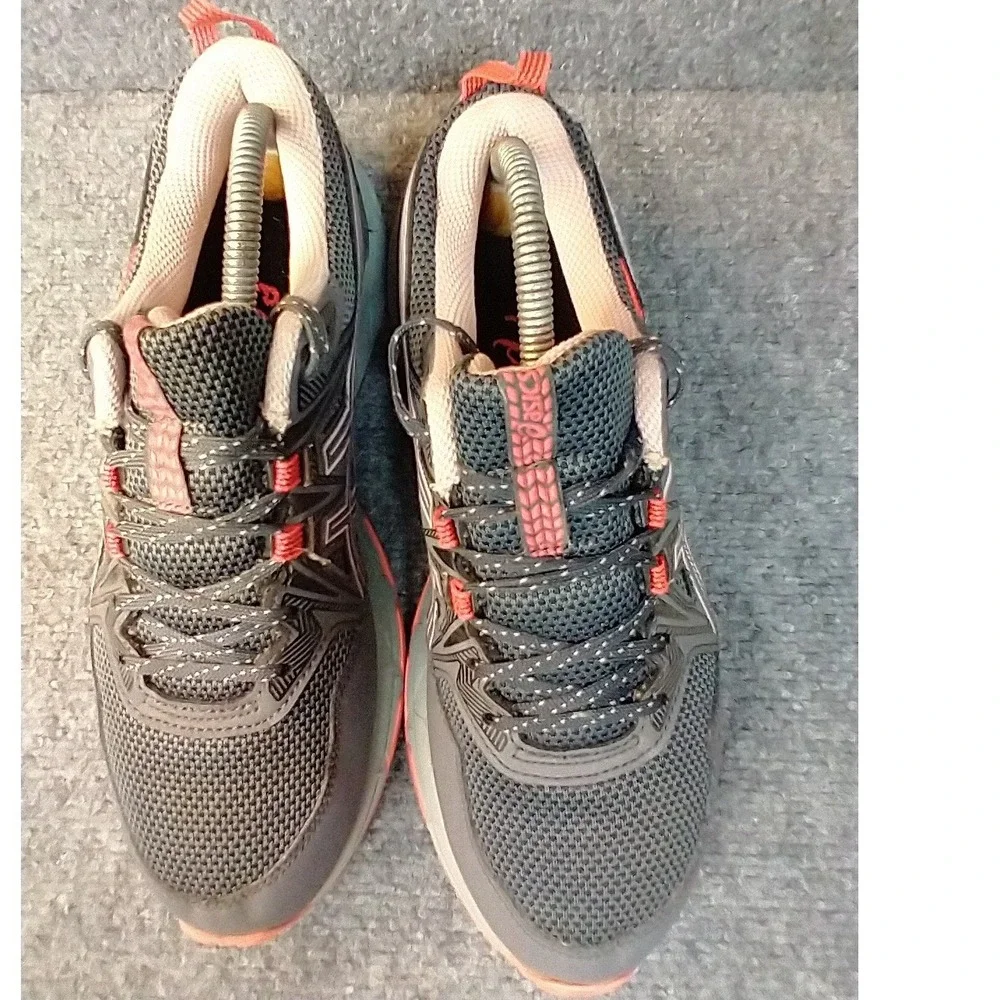 Asics‎ Gel-Venture 8 Womens Trail Running Shoes Grey Coral 1012A708 Size 9.5